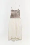 Simkhai Women's Pfeiffer Midi Dress In Midnight Gingham
