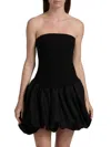Simkhai Women's Pollie Bubble Minidress In Black