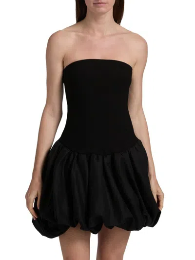 Simkhai Women's Pollie Bubble Minidress In Black