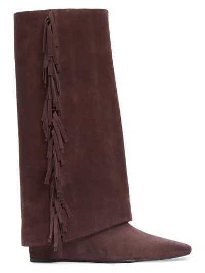 Simkhai Quinn Fringe Boot In Multi