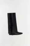 Simkhai Women's Quinn Leather Fringe Boot In Black In Black