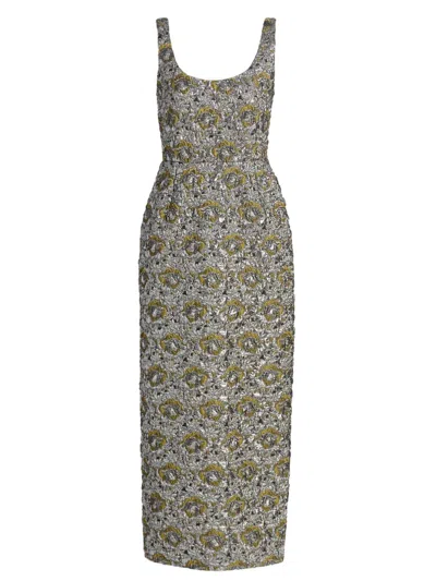 Simkhai Ravenna Midi Dress In Multi