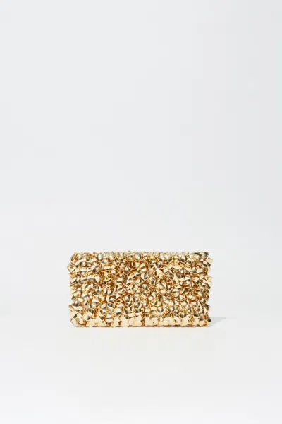 Simkhai Women's Reese Beaded Clutch In Gold
