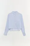 Simkhai Striped Cotton Shirt