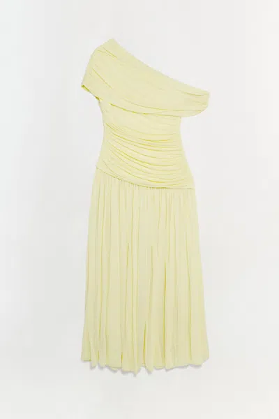 Simkhai Women's Rhiannon Jersey Midi Dress In Sunglow
