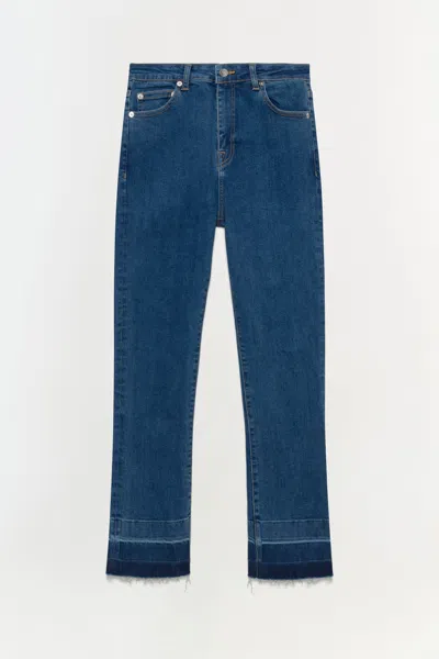 Simkhai Women's River Straight Jean In Marine