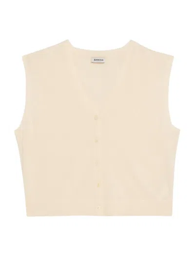 Simkhai Women's Rozzi Cashmere V-neck Vest In Pink