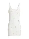 Simkhai Cailinn Linen-cotton Mini Dress In White