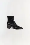 Simkhai Ryder Leather Zip Ankle Booties