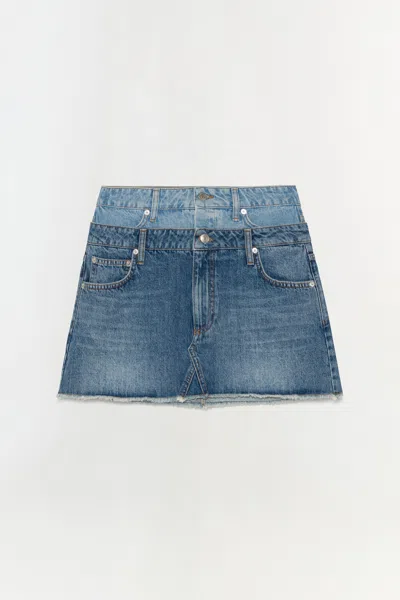 Simkhai Women's Salix Skirt In Catalina Trancoso