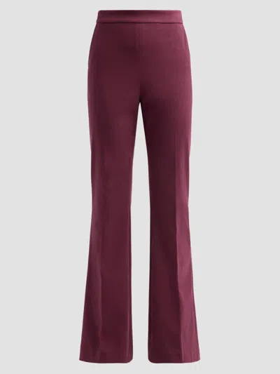 Simkhai Women's Serena Flared Pants In Burgundy