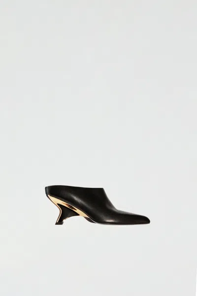 Simkhai Women's Shadow Leather Mule In Black