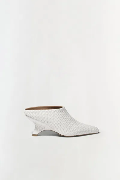 Simkhai Women's Shadow Mule In Ivory