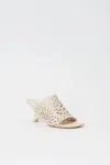 Simkhai Shadow Laser-cut Leather Mules In Multi