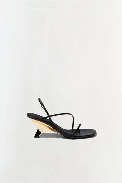 Simkhai Women's Shadow Sandal Heels In Black