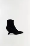Simkhai Women's Shadow Suede Ankle Boot In Black In Black
