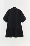 Simkhai Women's Short Sleeve Crissy Dress In Black
