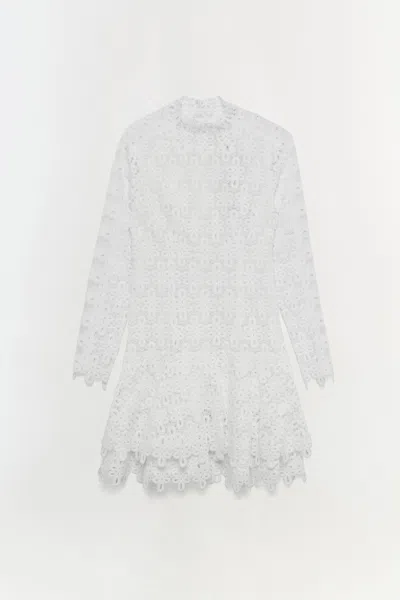 SIMKHAI WOMEN'S SIGNATURE JOY DRESS IN WHITE