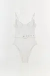 Simkhai Women's Signature Noa Swimsuit In White