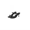 Simkhai Women's Siren Low Heel Sandal In Black In Black