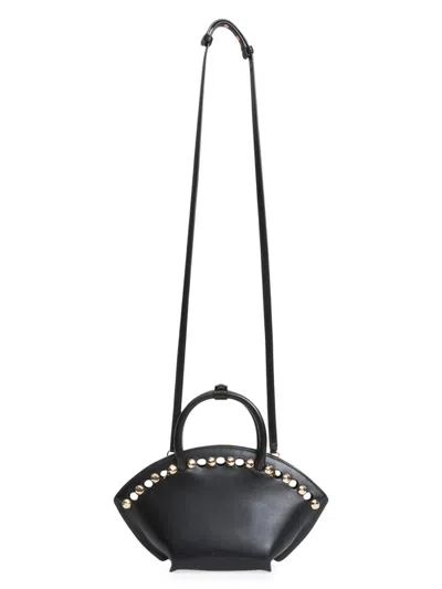 Simkhai Women's Small Amaya Studded Leather Tote Bag In Black