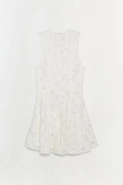 Simkhai Women's Sylvia Jacquard Mini Dress In White