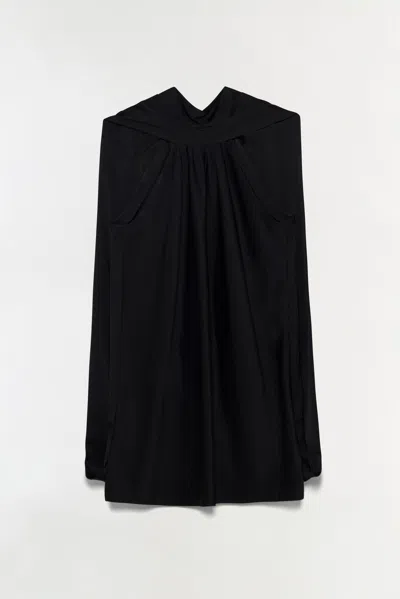 Simkhai Women's Toni Satin Mini Dress In Black