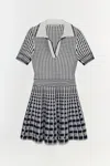Simkhai Tovi Mini Polo Dress In Midnight