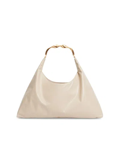 Simkhai Women's Twisted Handle Hobo Bag In Sand