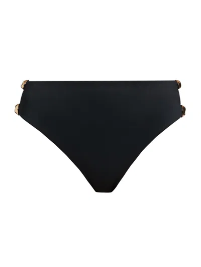 Simkhai Women's Tyas High-waist Bikini Bottom In Black