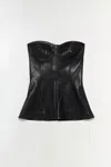 Simkhai Tyla Bustier Top Black In Black