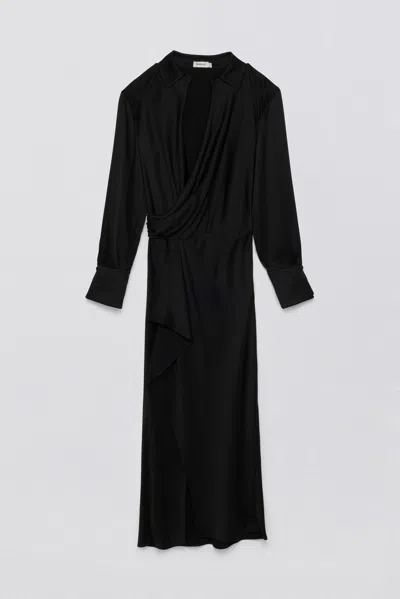 Simkhai Women's V-neck Signature Talita Dress In Black