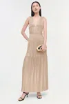 Simkhai Vallen Pleated Gown
