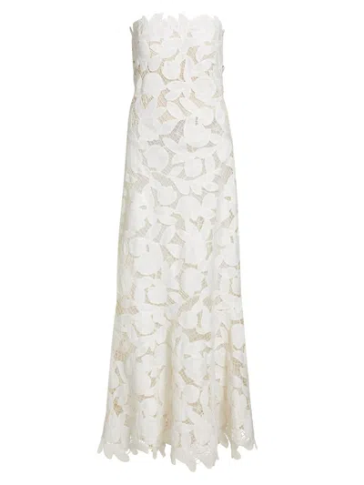 Simkhai Women's Valletta Bustier Midi-dress In Neutral