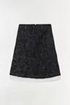 Simkhai Vionna Midi Skirt In Black