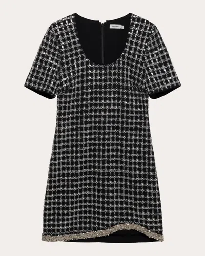 SIMKHAI WOMEN'S VIVALIE EMBELLISHED MINI DRESS