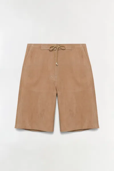 Simkhai Women's Whitaker Track Short In Desert Sand In Brown