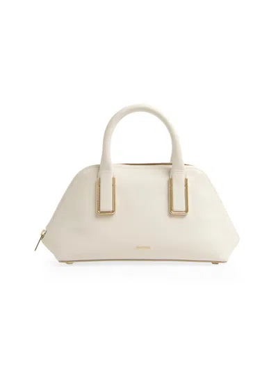 Simkhai Women's Wynn Leather Top Handle Bag In Alabaster
