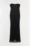 Simkhai Women's Xyla Sequin Gown In Black In Black