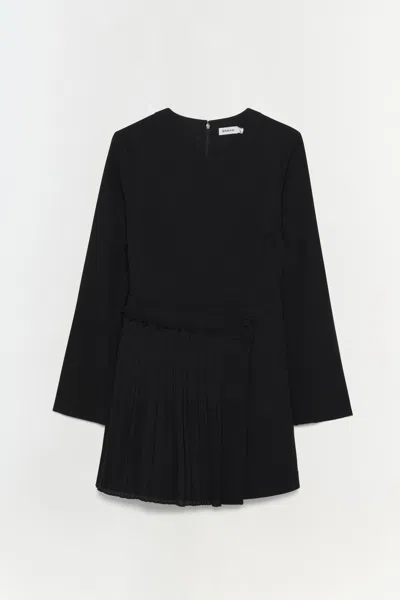 Simkhai Women's Zabelle Long Sleeve Dress In Black