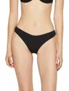 Simkhai Women's Zola Seamed Bikini Bottom In Black