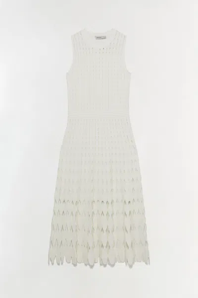 Simkhai Women's Zyla Knit Maxi Dress In Ivory