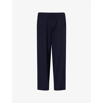 Simkhai Womens Midnight Multi Ophelia Combo Woven Trousers