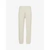 Simkhai Womens Ivory Cable-knit Straight-leg Cotton-cashmere Knitted Jogging Bottoms