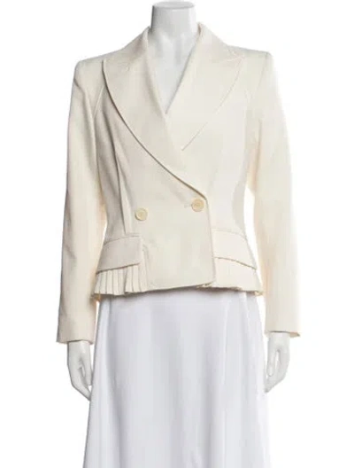 Pre-owned Simkhai Wool Blazer In Neutrals