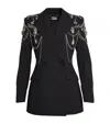 Simkhai Getty Crystal-embellished Blazer In Black