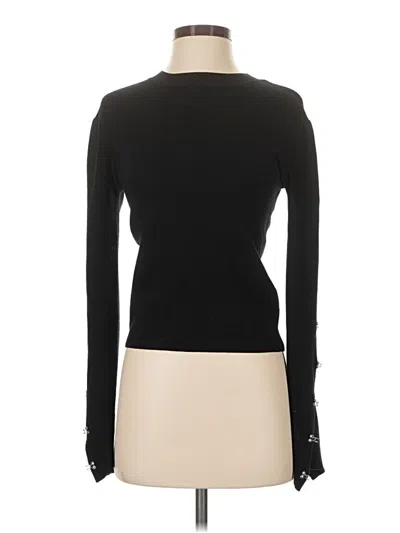 Pre-owned Simkhai Wool Cardigan Sweater In Black