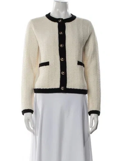 Pre-owned Simkhai Wool Crew Neck Sweater In Neutral