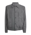 Simkhai Wool Ernie Shirt Jacket In Gray