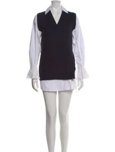 Pre-owned Simkhai Wool Mini Dress In Multi